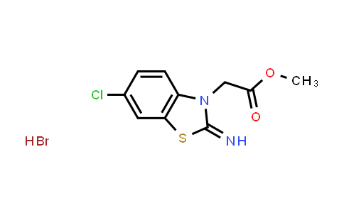 CAS No. 1949816-31-2, Methyl 2-(6-chloro-2-iminobenzo[d]thiazol-3(2H)-yl)acetate hydrobromide
