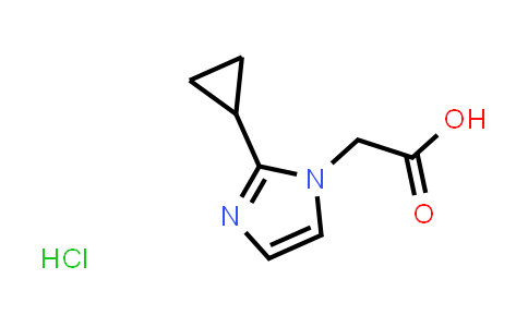 CAS No. 1949816-62-9, 2-(2-Cyclopropyl-1H-imidazol-1-yl)acetic acid hydrochloride