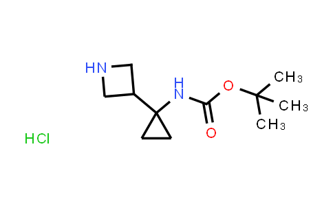 CAS No. 1949836-68-3, tert-Butyl N-[1-(azetidin-3-yl)cyclopropyl]carbamate hydrochloride