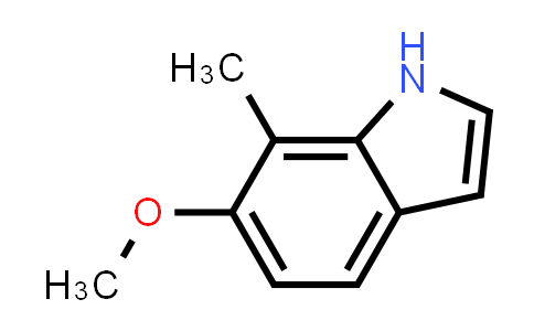 CAS No. 19500-05-1, 6-Methoxy-7-methyl-1H-indole