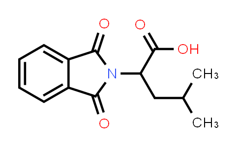 CAS No. 19506-89-9, 2-(1,3-Dioxoisoindolin-2-yl)-4-methylpentanoic acid