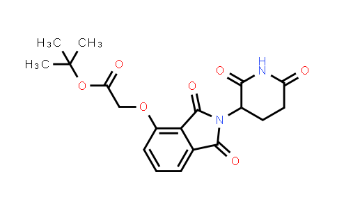 CAS No. 1950635-36-5, tert-butyl 2-((2-(2,6-dioxopiperidin-3-yl)-1,3-dioxoisoindolin-4-yl)oxy)acetate