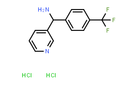 CAS No. 1951440-02-0, Pyridin-3-yl(4-(trifluoromethyl)phenyl)methanamine dihydrochloride