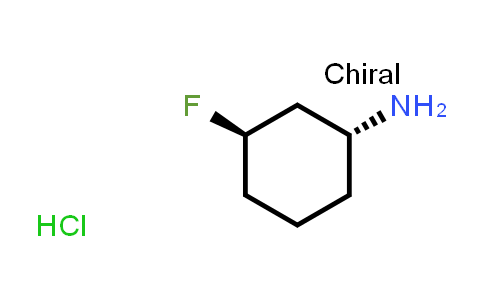 CAS No. 1951441-43-2, rel-(1R,3R)-3-Fluorocyclohexan-1-amine hydrochloride