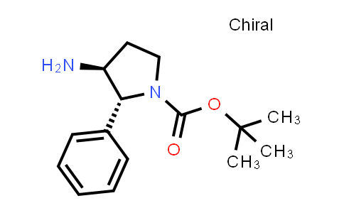 CAS No. 1951442-09-3, (2R,3S)-Tert-butyl 3-amino-2-phenylpyrrolidine-1-carboxylate