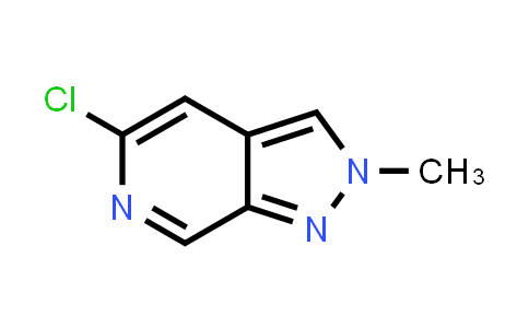 CAS No. 1951466-68-4, 5-Chloro-2-methyl-2H-pyrazolo[3,4-c]pyridine