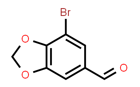 CAS No. 19522-96-4, 7-Bromo-benzo[1,3]dioxole-5-carbaldehyde