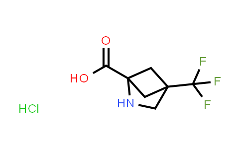 CAS No. 1955506-39-4, 4-(Trifluoromethyl)-2-azabicyclo[2.1.1]hexane-1-carboxylic acid hydrochloride