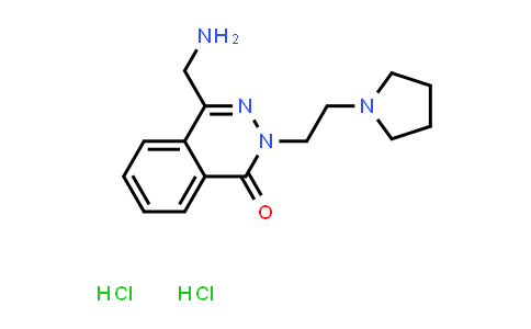 CAS No. 1955530-39-8, 4-(Aminomethyl)-2-(2-(pyrrolidin-1-yl)ethyl)phthalazin-1(2H)-one dihydrochloride