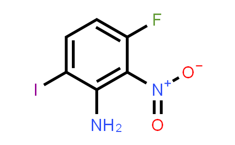 CAS No. 1955534-80-1, 3-Fluoro-6-iodo-2-nitroaniline