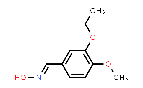 CAS No. 1956-36-1, 3-Ethoxy-4-methoxybenzaldehyde oxime