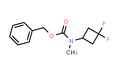 CAS No. 1956306-91-4, Carbamic acid, N-(3,3-difluorocyclobutyl)-N-methyl-, phenylmethyl ester