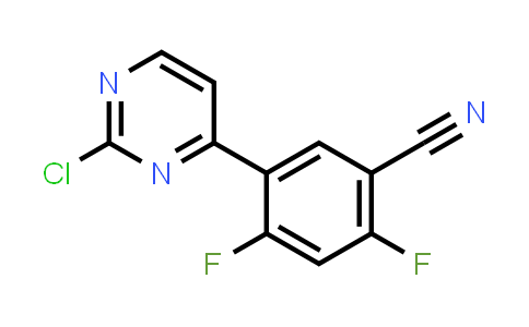 CAS No. 1956307-41-7, Benzonitrile, 5-(2-chloro-4-pyrimidinyl)-2,4-difluoro-