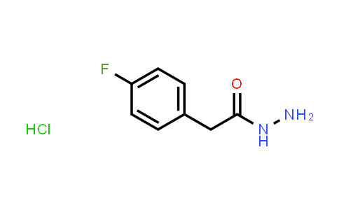 CAS No. 1956310-61-4, 2-(4-Fluorophenyl)acetohydrazide hydrochloride