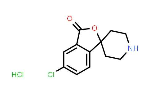 CAS No. 1956318-12-9, 5-chloro-3H-spiro[isobenzofuran-1,4'-piperidin]-3-one hydrochloride