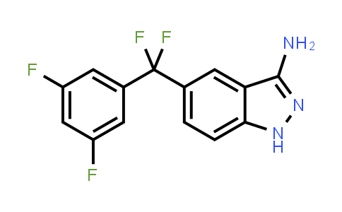 CAS No. 1956318-62-9, 1H-Indazol-3-amine, 5-[(3,5-difluorophenyl)difluoromethyl]-
