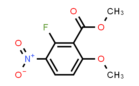 CAS No. 1956318-68-5, Benzoic acid, 2-fluoro-6-methoxy-3-nitro-, methyl ester