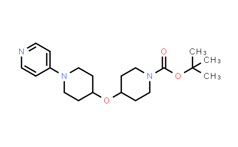 CAS No. 1956319-17-7, 1-Piperidinecarboxylic acid, 4-[[1-(4-pyridinyl)-4-piperidinyl]oxy]-, 1,1-dimethylethyl ester