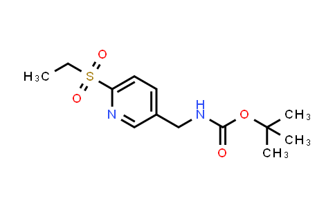 DY536721 | 1956321-57-5 | Carbamic acid, N-[[6-(ethylsulfonyl)-3-pyridinyl]methyl]-, 1,1-dimethylethyl ester