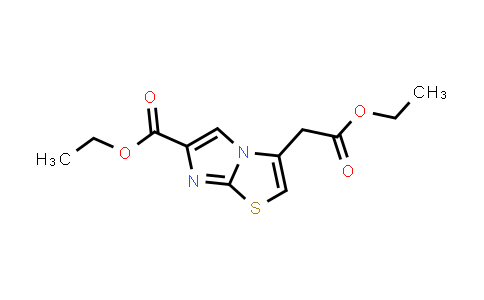 CAS No. 1956321-86-0, Imidazo[2,1-b]thiazole-3-acetic acid, 6-(ethoxycarbonyl)-, ethyl ester