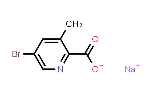 CAS No. 1956323-99-1, Sodium 5-bromo-3-methylpicolinate