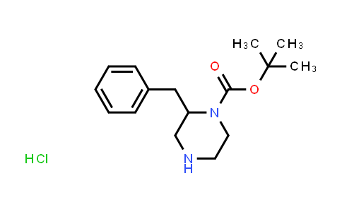 CAS No. 1956324-15-4, 1-Piperazinecarboxylic acid, 2-(phenylmethyl)-, 1,1-dimethylethyl ester, hydrochloride (1:1)
