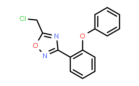 CAS No. 1956324-24-5, 5-(Chloromethyl)-3-(2-phenoxyphenyl)-1,2,4-oxadiazole