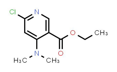 CAS No. 1956324-41-6, Ethyl 6-chloro-4-(dimethylamino)nicotinate