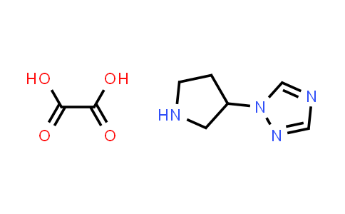 CAS No. 1956328-09-8, 1-(Pyrrolidin-3-yl)-1H-1,2,4-triazole oxalate