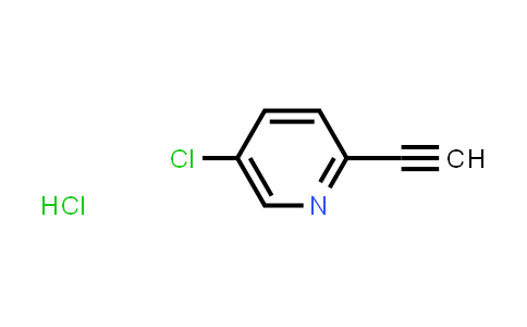 CAS No. 1956341-52-8, 5-Chloro-2-ethynylpyridine hydrochloride