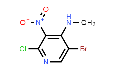 CAS No. 1956341-62-0, 5-bromo-2-chloro-N-methyl-3-nitropyridin-4-amine
