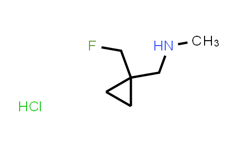 CAS No. 1956354-79-2, 1-(1-(Fluoromethyl)cyclopropyl)-N-methylmethanamine hydrochloride