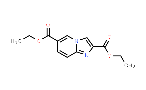 CAS No. 1956354-97-4, Imidazo[1,2-a]pyridine-2,6-dicarboxylic acid, 2,6-diethyl ester