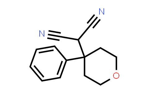 CAS No. 1956355-01-3, Propanedinitrile, 2-(tetrahydro-4-phenyl-2H-pyran-4-yl)-