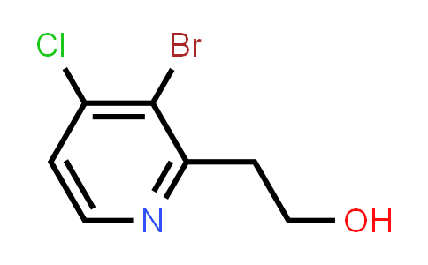 CAS No. 1956356-10-7, 2-Pyridineethanol, 3-bromo-4-chloro-