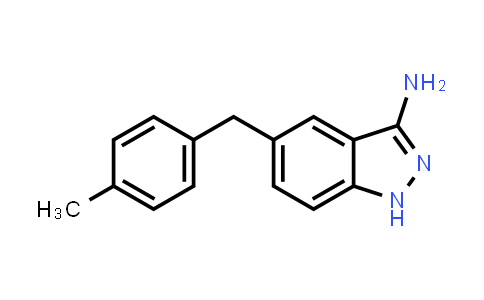 CAS No. 1956356-42-5, 1H-Indazol-3-amine, 5-[(4-methylphenyl)methyl]-