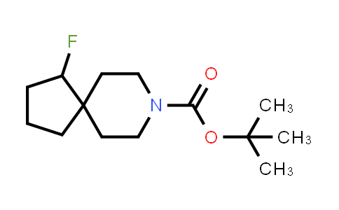 CAS No. 1956364-08-1, 8-Azaspiro[4.5]decane-8-carboxylic acid, 1-fluoro-, 1,1-dimethylethyl ester