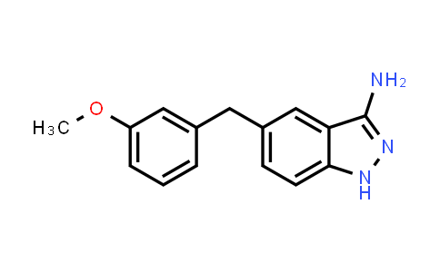 MC536798 | 1956365-13-1 | 1H-Indazol-3-amine, 5-[(3-methoxyphenyl)methyl]-