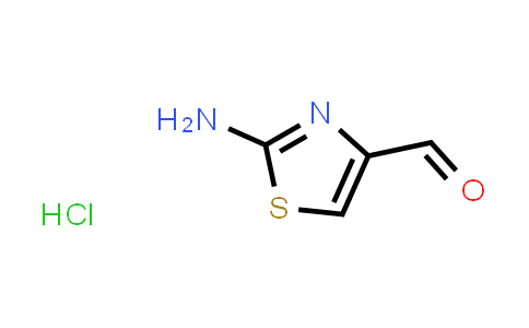 CAS No. 1956366-82-7, 2-Aminothiazole-4-carbaldehyde hydrochloride
