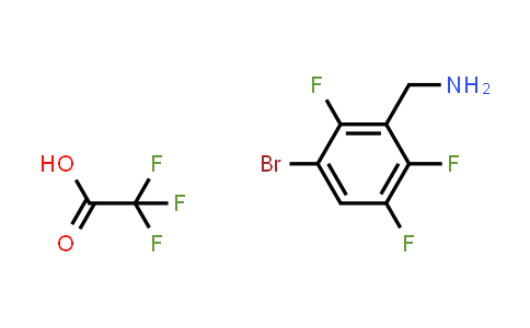 CAS No. 1956377-81-3, (3-Bromo-2,5,6-trifluorophenyl)methanamine 2,2,2-trifluoroacetate