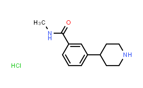 DY536821 | 1956386-40-5 | N-Methyl-3-(piperidin-4-yl)benzamide hydrochloride