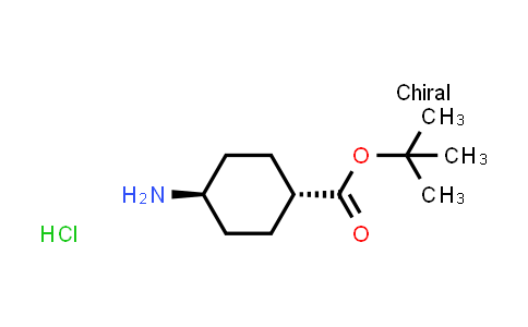 CAS No. 1956389-81-3, tert-Butyl trans-4-aminocyclohexane-1-carboxylate hydrochloride