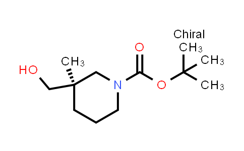 CAS No. 1956435-32-7, (R)-tert-Butyl 3-(hydroxymethyl)-3-methylpiperidine-1-carboxylate