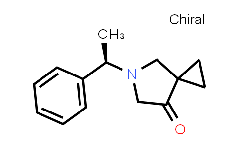 CAS No. 1956435-39-4, 5-Azaspiro[2.4]heptan-7-one, 5-[(1R)-1-phenylethyl]-