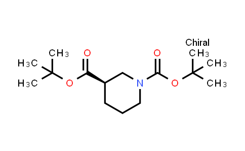 1956436-25-1 | 1,3-Piperidinedicarboxylic acid, 1,3-bis(1,1-dimethylethyl) ester, (3R)-