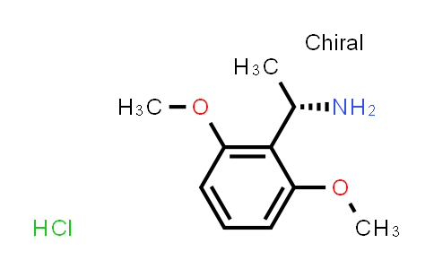 CAS No. 1956437-80-1, (S)-1-(2,6-Dimethoxyphenyl)ethan-1-amine hydrochloride