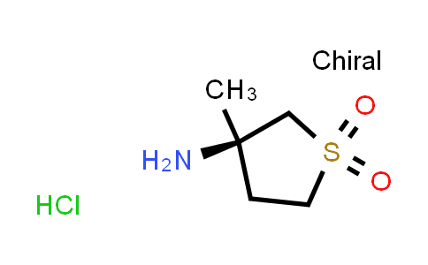 1958091-83-2 | (R)-3-Amino-3-methyltetrahydrothiophene 1,1-dioxide hydrochloride