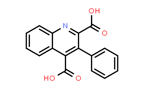 CAS No. 19585-90-1, 3-Phenylquinoline-2,4-dicarboxylic acid
