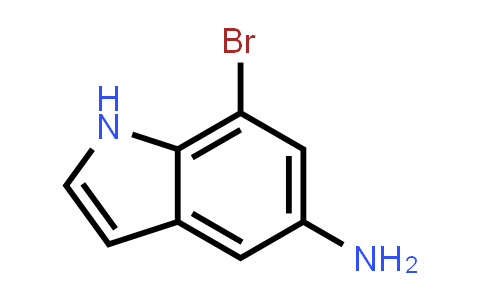 CAS No. 196205-07-9, 7-Bromo-1H-indol-5-amine