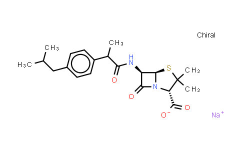 CAS No. 196309-77-0, Ibucillin sodium
